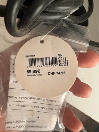 Lámpara de techo Ikea negra