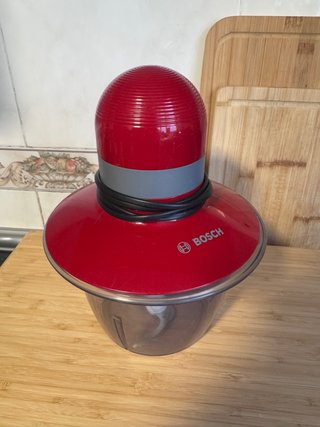 Procesador de Alimentos Bosch Rojo