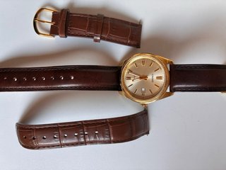 Reloj Casio Hombre Dorado y Marrón MTP-1302PGL-9AV