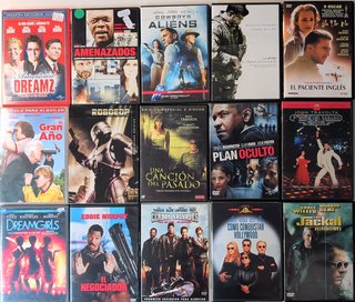 Lote 57 Películas DVD (Acción y Drama)