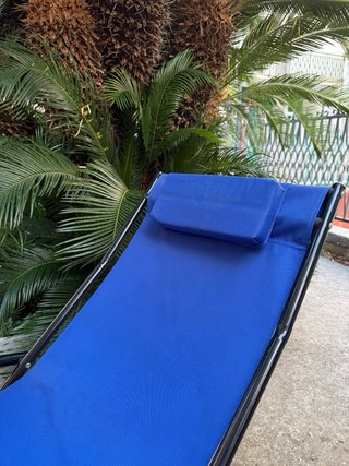 Sdraio pieghevole da spiaggia e giardino