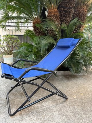 Sdraio pieghevole da spiaggia e giardino
