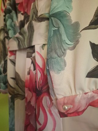 Vestido Olimara Talla 52 Estampado Floral