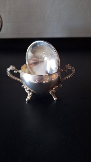 Juego Tetera, Azucarero y Lechera Plata