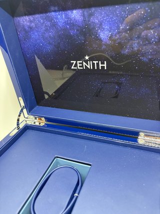 Zenith xxl FULL LIMITED ED watch box scatola...