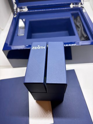 Zenith xxl FULL LIMITED ED watch box scatola...
