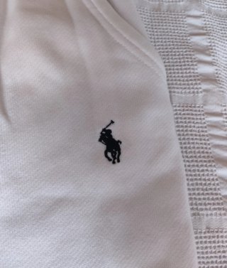 Pantalón de chándal Ralph Lauren blanco