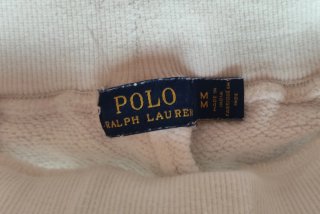 Pantalón de chándal Ralph Lauren blanco
