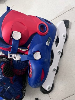Patines Oxelo Talla Ajustable + Protecciones