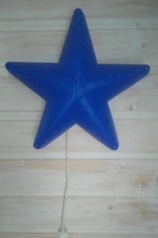 Lámpara Estrella Azul IKEA