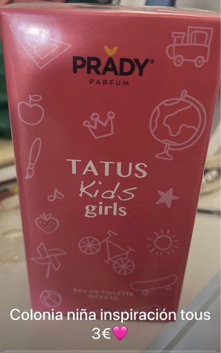 Colonia Prady Kids Girls Infantil