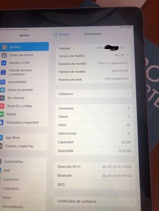 iPad 5ª Generación