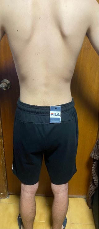 Pantalón corto Fila negro hombre