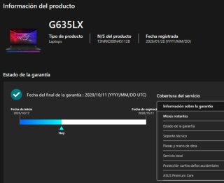Portátil ASUS ROG Strix SCAR 16 RTX 5090 + W11