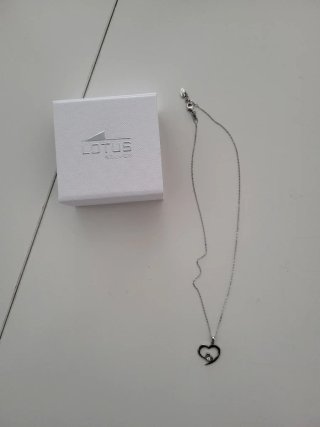 Collar Corazón Lotus Versus 925