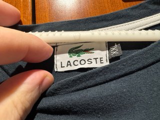 Camiseta Lacoste XXL