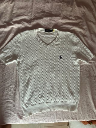 Polo de lana blanco Polo Ralph Lauren
