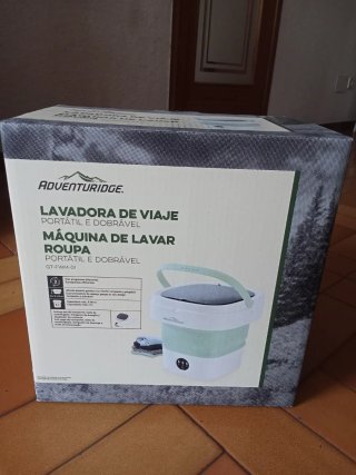 Lavadora de viaje plegable
