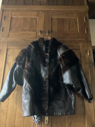 Chaquetón marrón