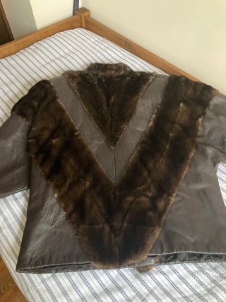 Chaquetón marrón