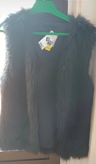 Chaleco de pelo TEX talla única