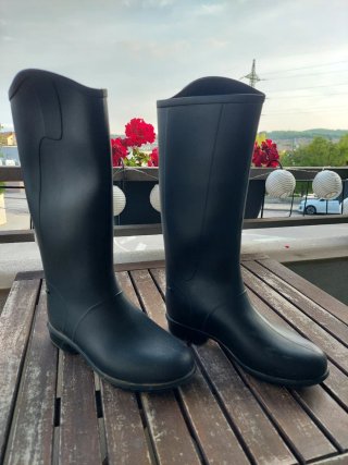 Botas de equitación negras talla 35