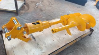 ahoyador con dos barrenas para miniexcavadora