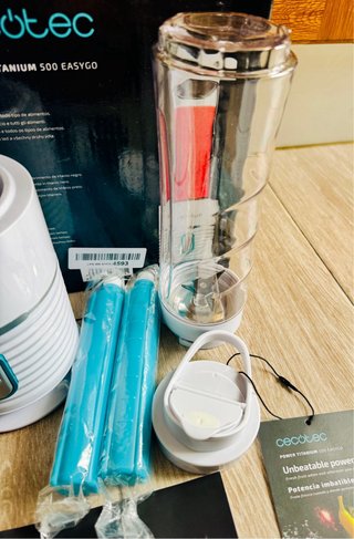 NUEVA! Batidora de vaso portatil Cecotec Titanium