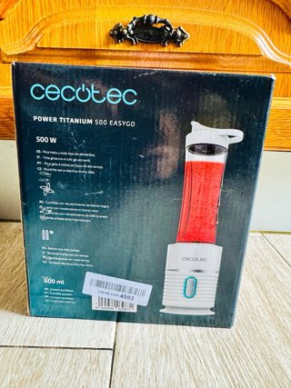NUEVA! Batidora de vaso portatil Cecotec Titanium