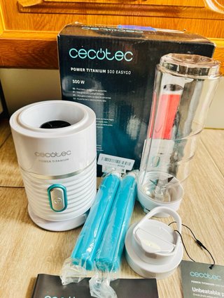 NUEVA! Batidora de vaso portatil Cecotec Titanium