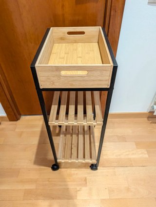 Carrito de baño/cocina 3 estantes