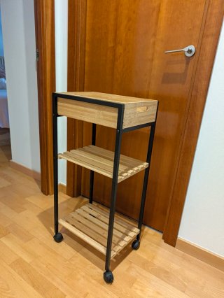 Carrito de baño/cocina 3 estantes