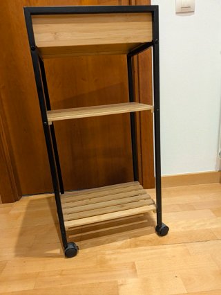 Carrito de baño/cocina 3 estantes