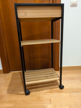 Carrito de baño/cocina 3 estantes