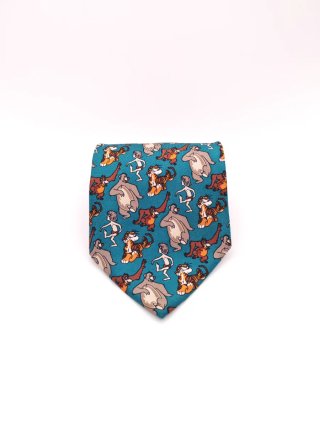 Corbata Disney Seda Vintage Libro de la Selva