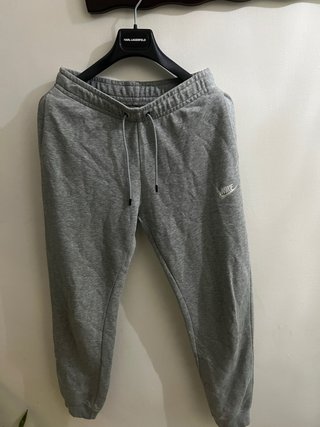 Pantaloni Tuta Nike Grigio Chiaro Sportivi S