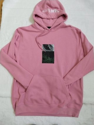 Sudadera Vans Hombre Rosa
