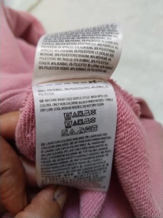 Sudadera Vans Hombre Rosa