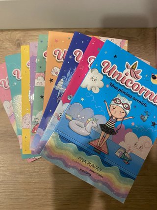 Libros de Unicornia 1-9.