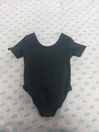 Body de Niña Negro
