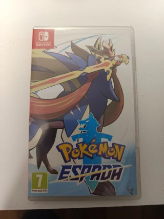 Caja Vacía Pokémon Espada Nintendo Switch