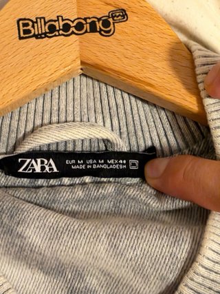 Cazadora Bomber Zara Beige