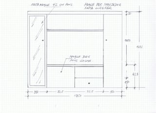 Mueble de Comedor en Madera de Cerezo