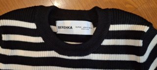 Conjunto Bershka: Jersey y Falda Rayas