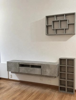 Mueble de Comedor Modular Gris