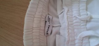Pantalón Chandal Bershka Blanco