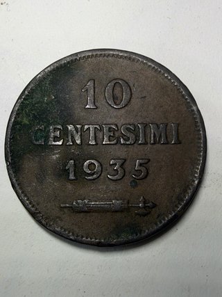 Moneta 10 Centesimi San Marino 1935-R