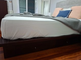 Dormitorio de Matrimonio 150cm en madera