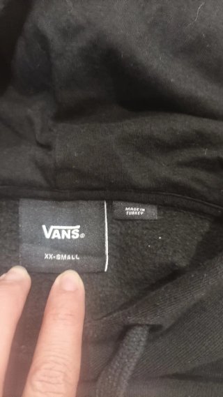 Sudadera Vans Negra talla XXS