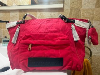 Bolso Desigual Rojo Acolchado